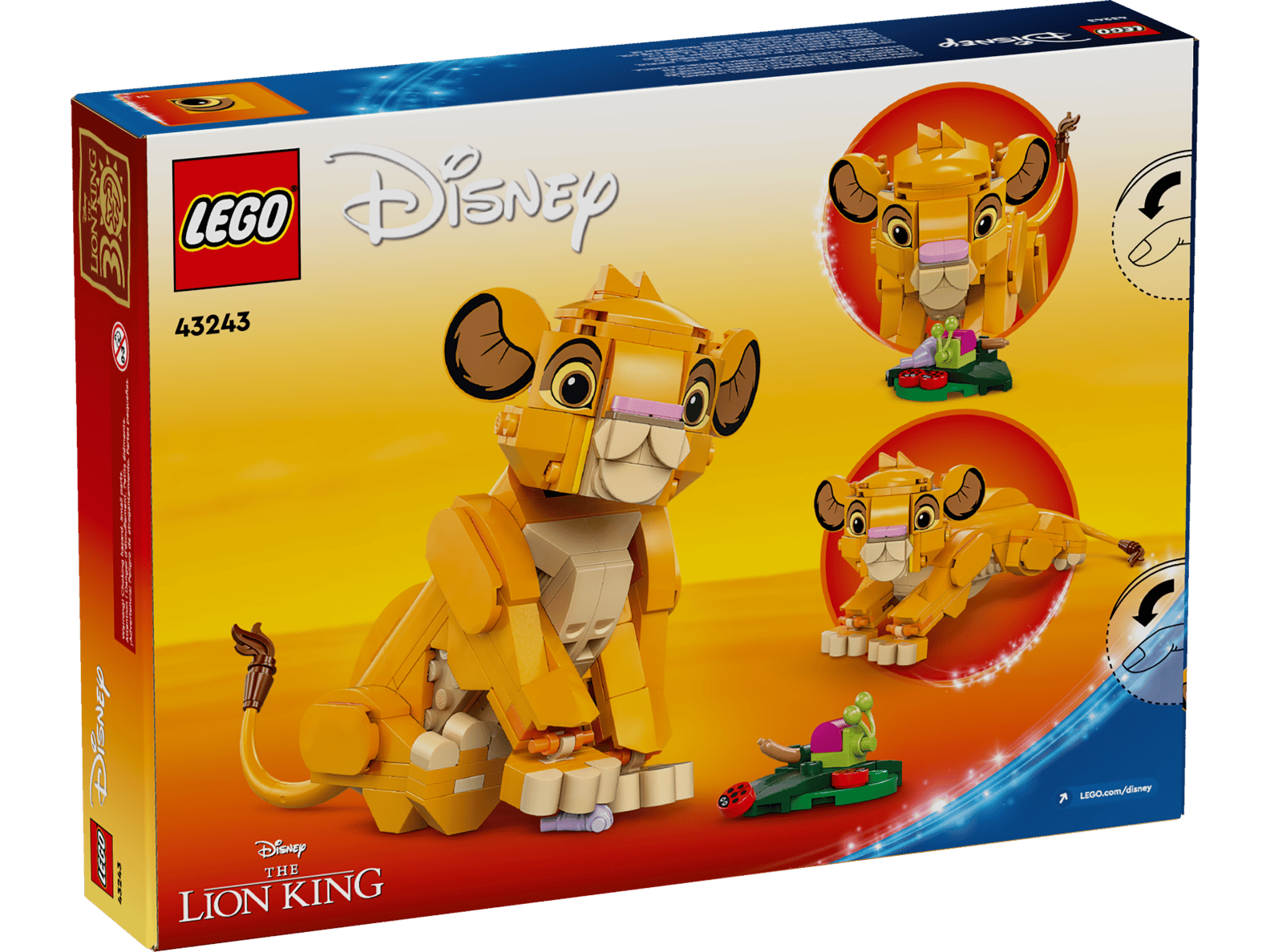 LEGO Disney Simba the Lion King Cub Set (43243)