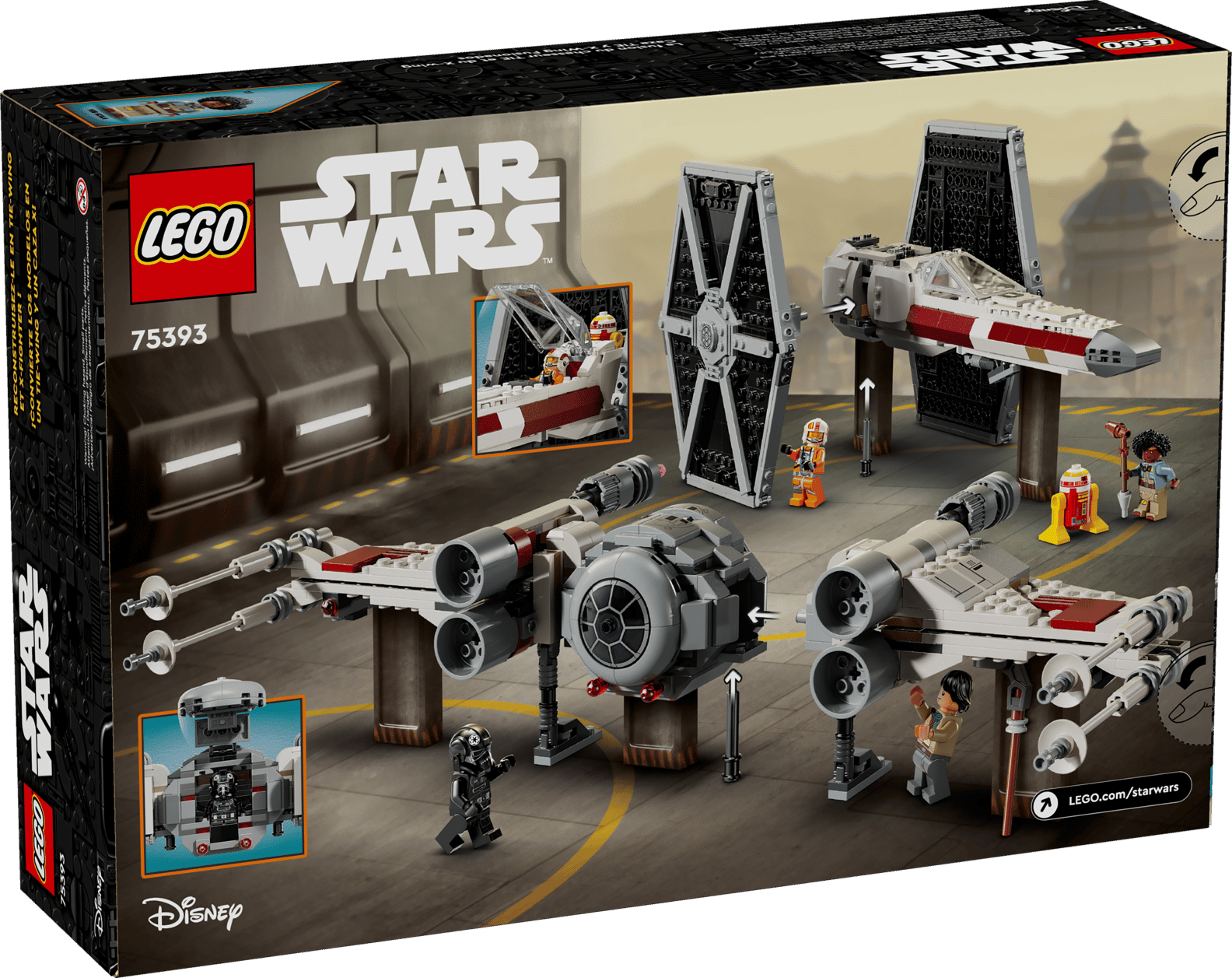 LEGO Star Wars TIE Fighter & X-Wing Mash-Up Set (75393)