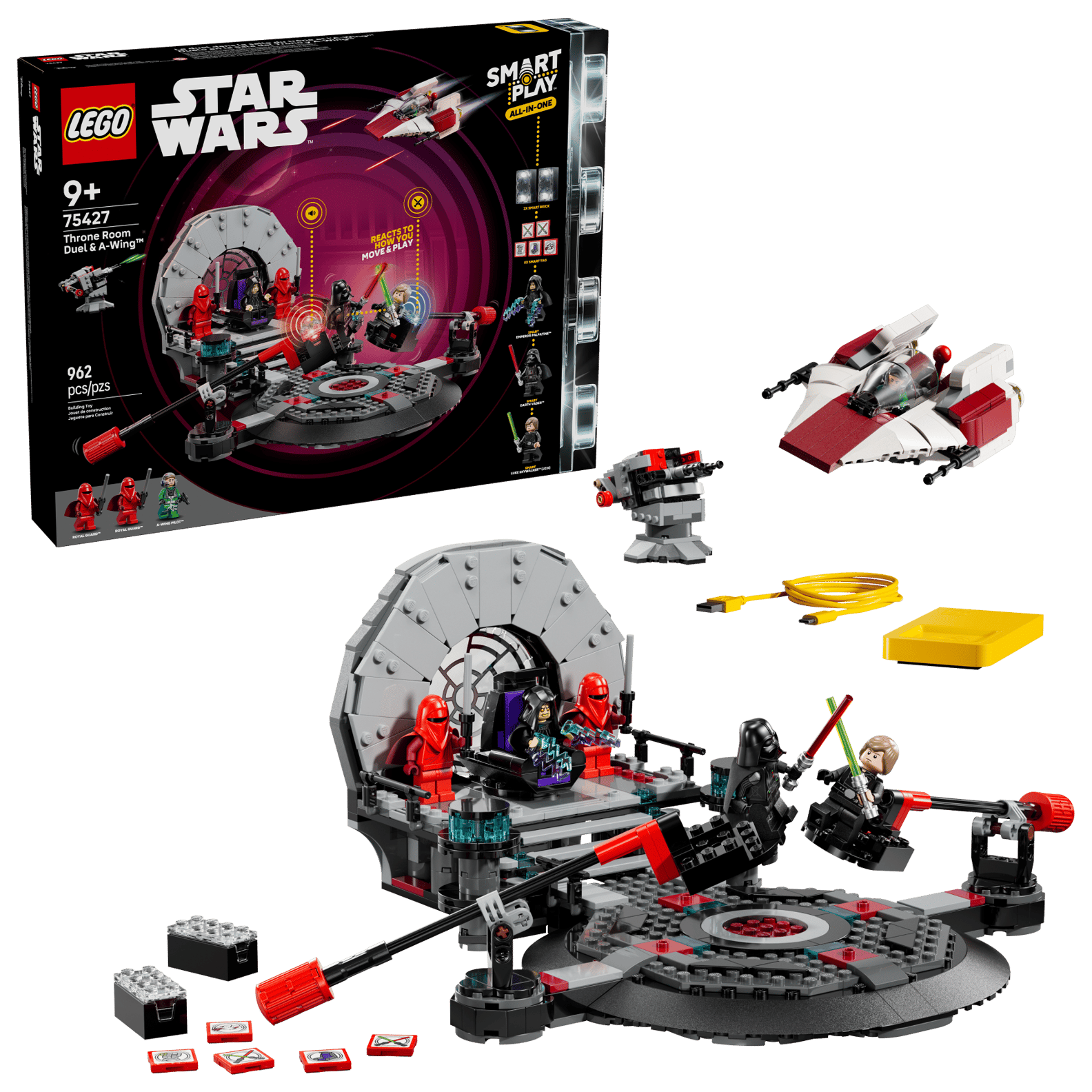 LEGO Star Wars Throne Room Duel & A-Wing Set (75427)