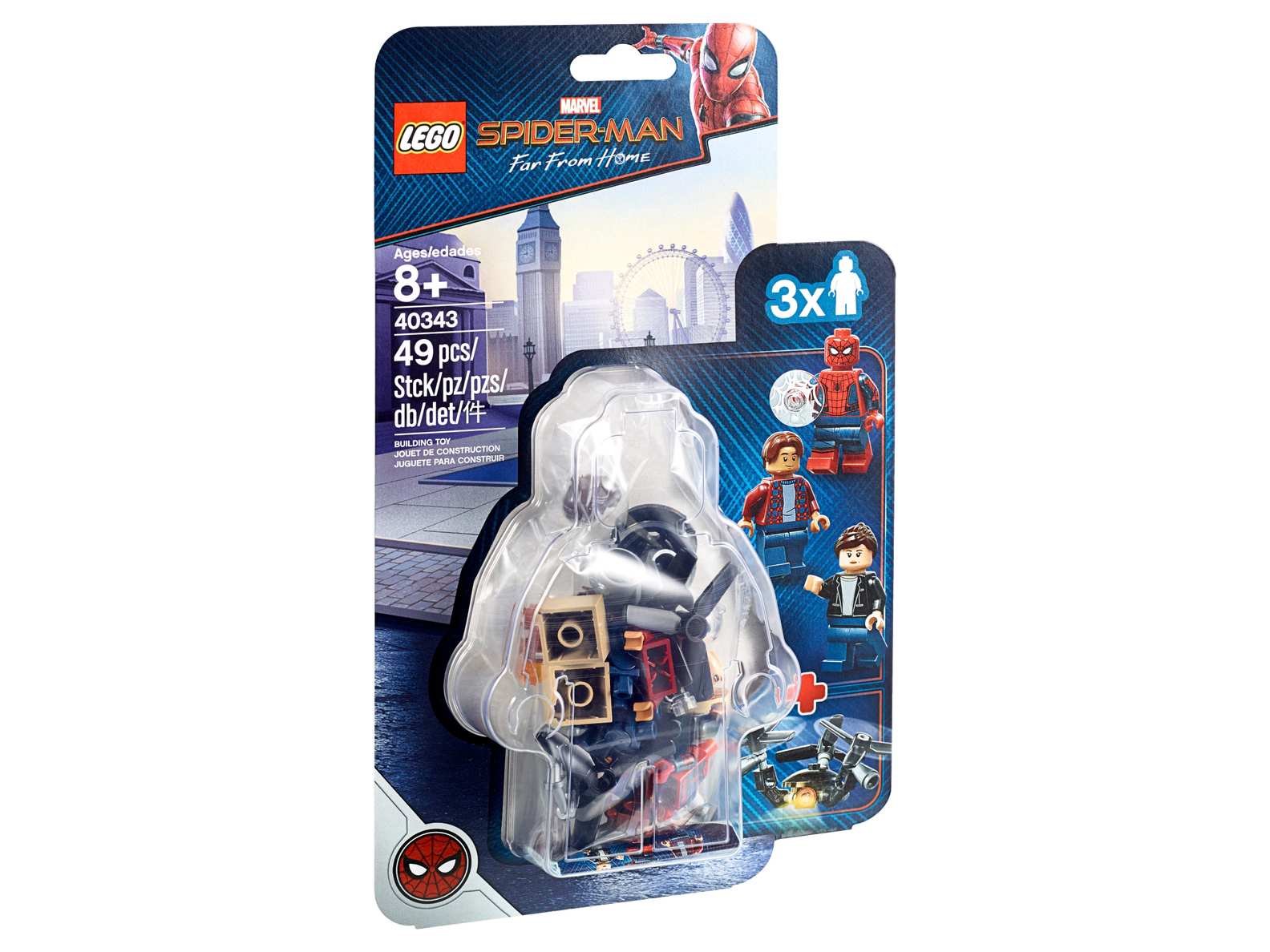 LEGO Marvel Spider-Man and the Museum Break-In Set (40343)
