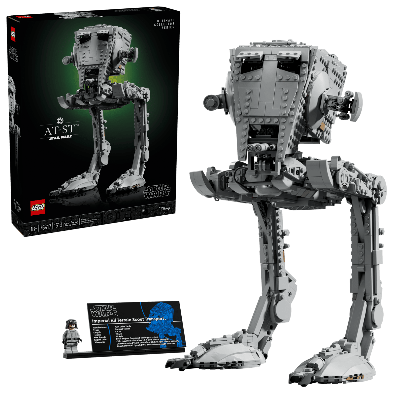 LEGO Star Wars AT-ST Walker Set (75417)