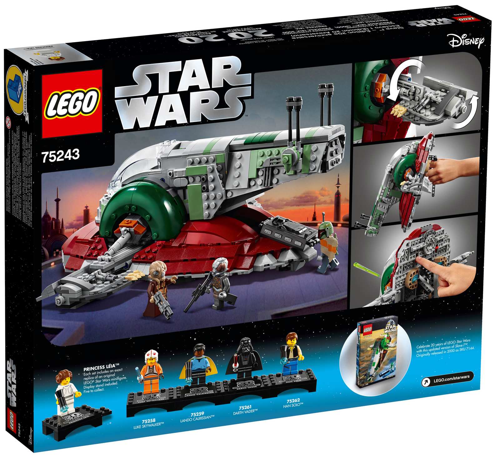 LEGO Star Wars Slave 1 - 20th Anniversary Edition Set (75243)