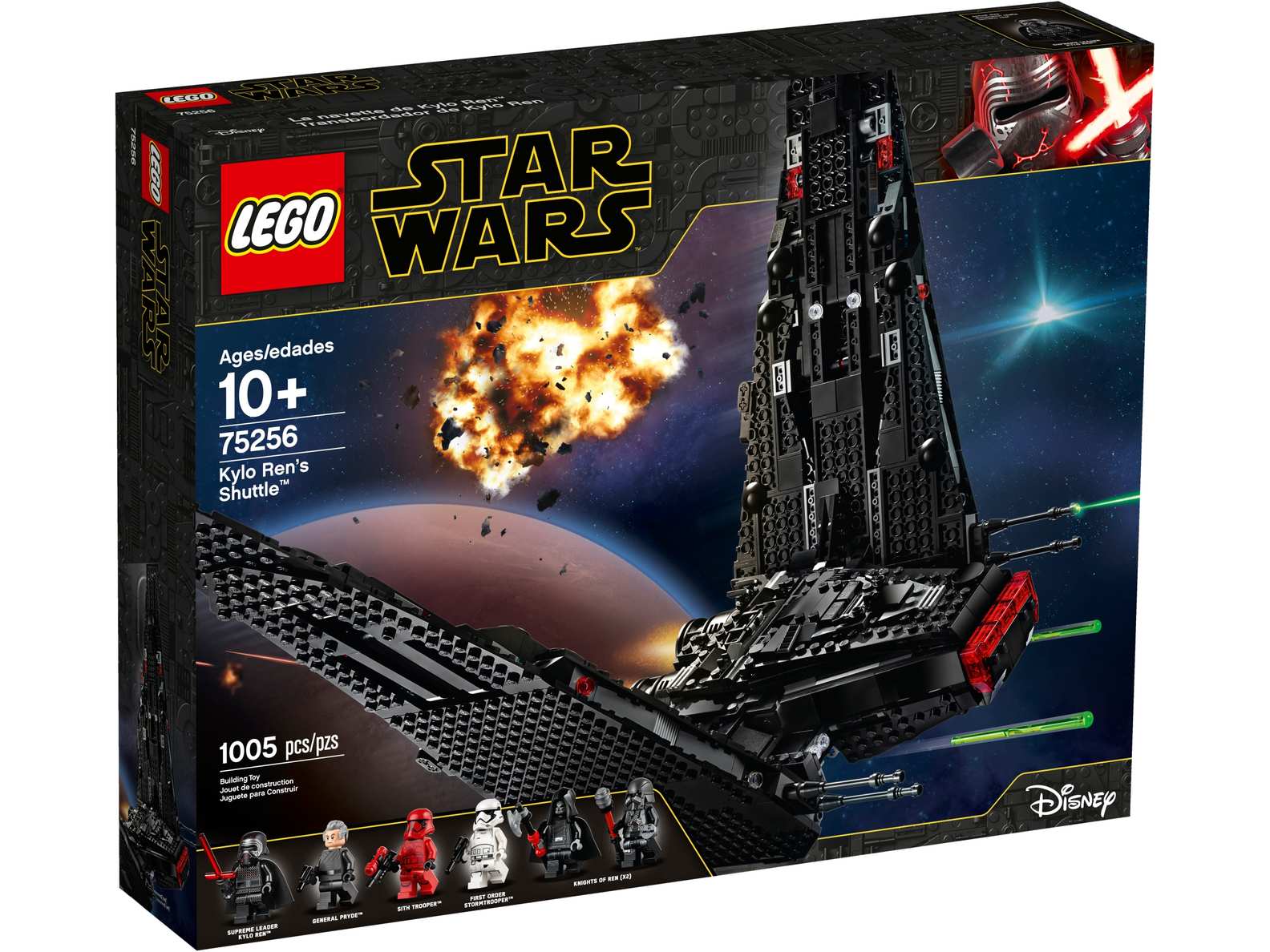 LEGO Star Wars Kylo Ren’s Shuttle Set (75256)
