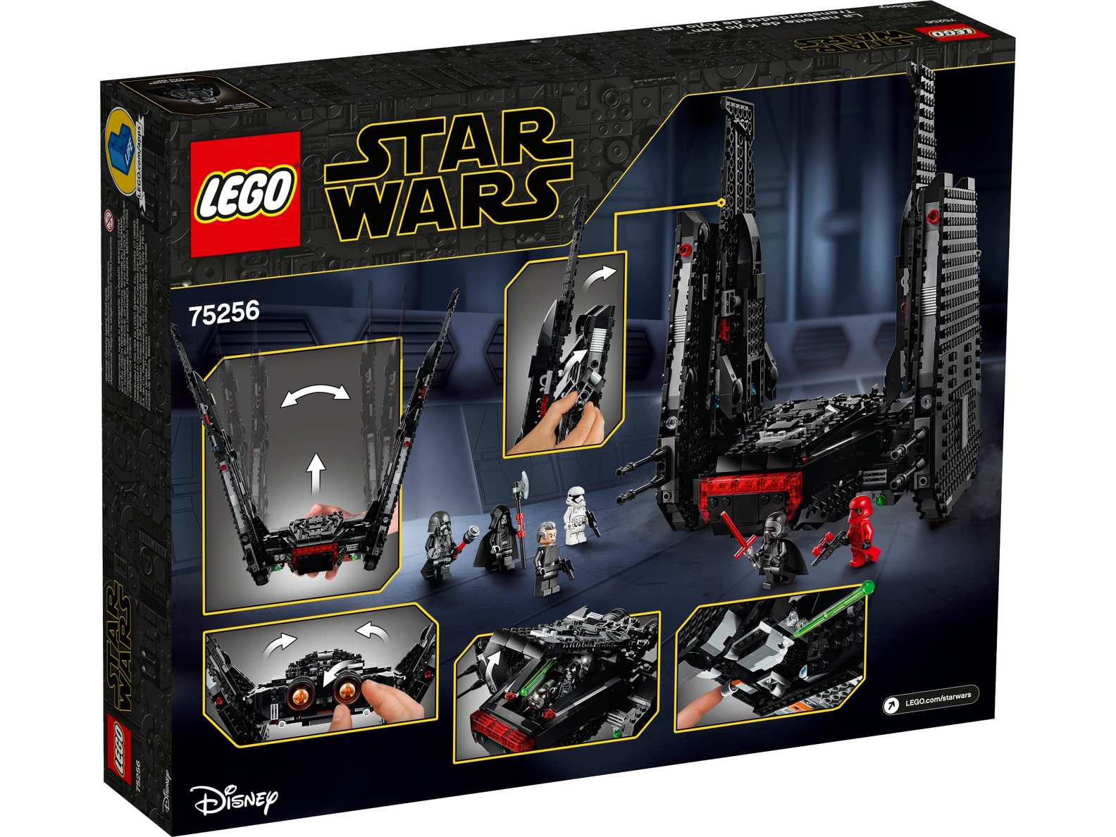 LEGO Star Wars Kylo Ren’s Shuttle Set (75256)