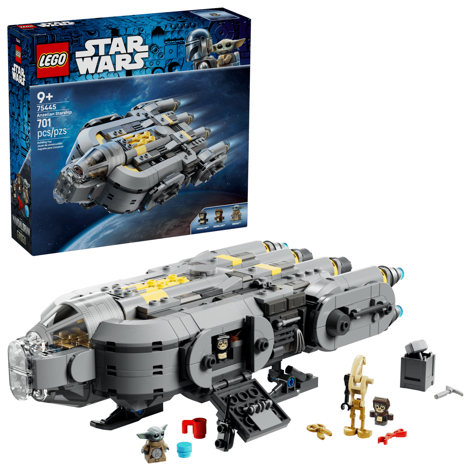 LEGO Star Wars Anzellan Starship Set (75445)