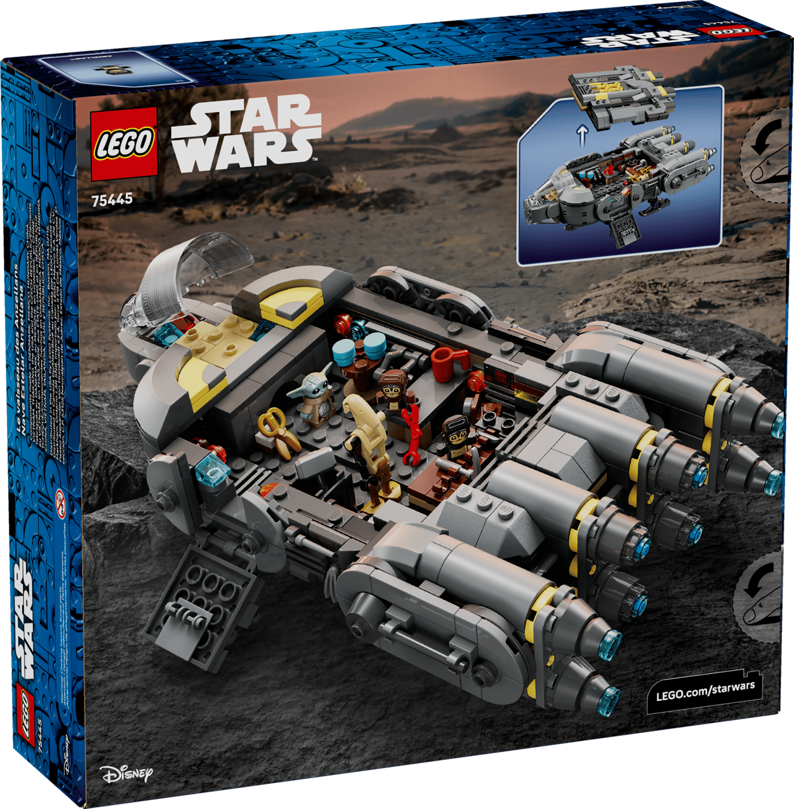 LEGO Star Wars Anzellan Starship Set (75445)