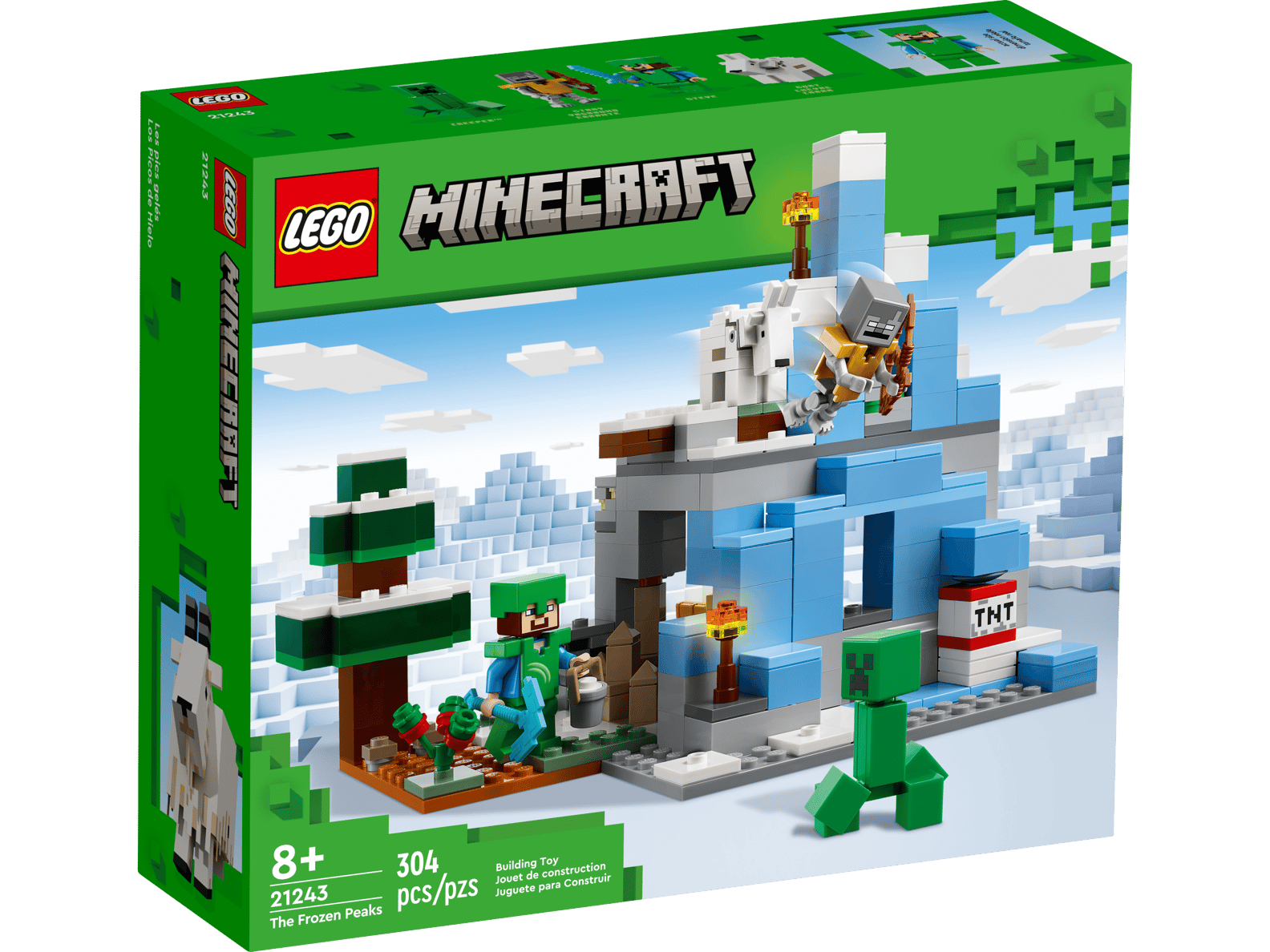 LEGO Minecraft The Frozen Peaks Set (21243)