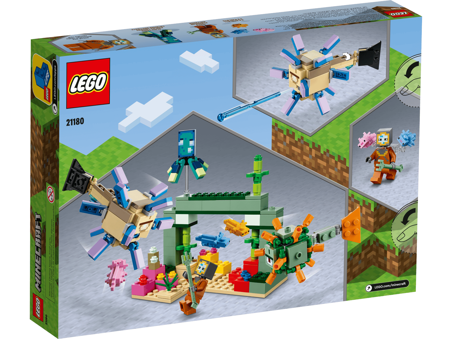 LEGO Minecraft The Guardian Battle Set (21180)