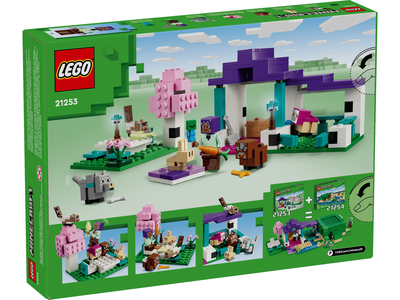 LEGO Minecraft The Animal Sanctuary Set (21253)