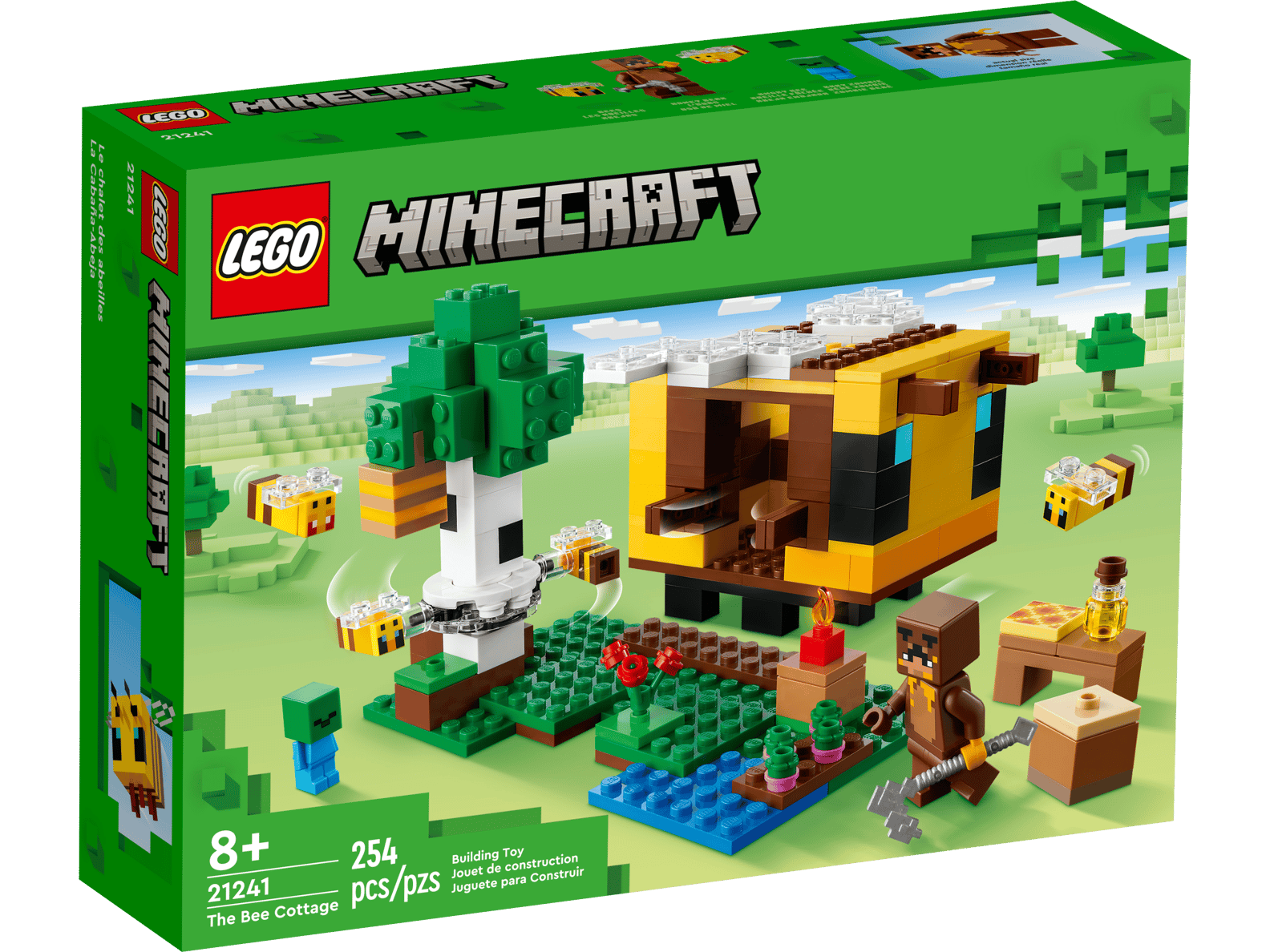 LEGO Minecraft The Bee Cottage Set (21241)