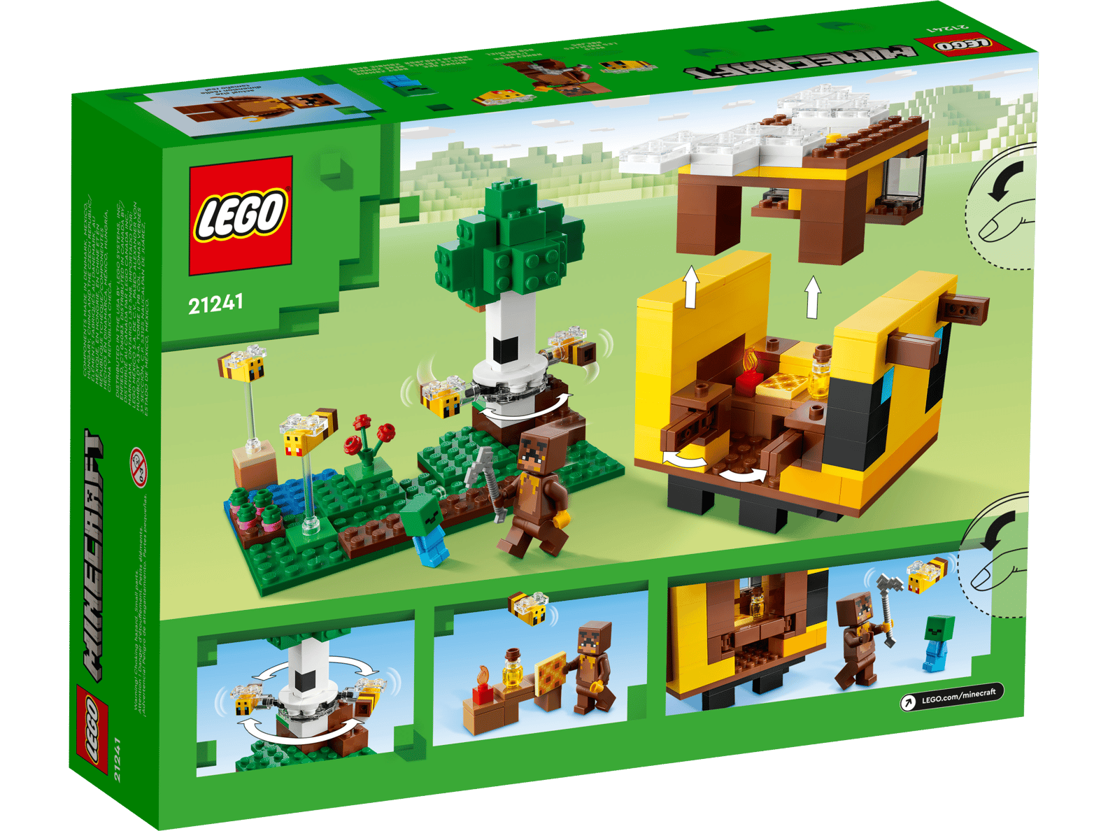 LEGO Minecraft The Bee Cottage Set (21241)