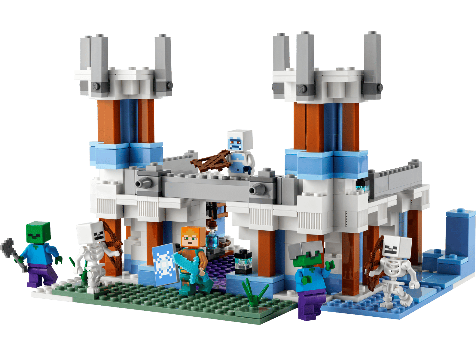 LEGO Minecraft The Ice Castle Set (21186)