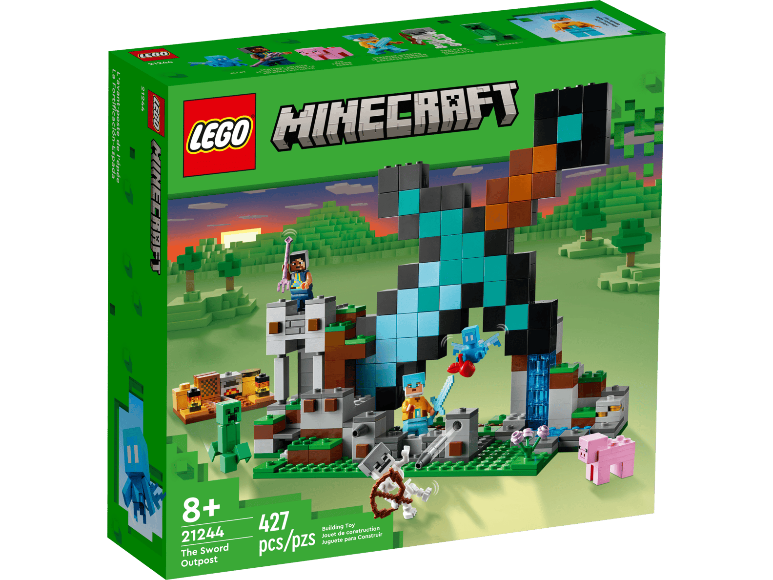LEGO Minecraft The Sword Outpost Set (21244)