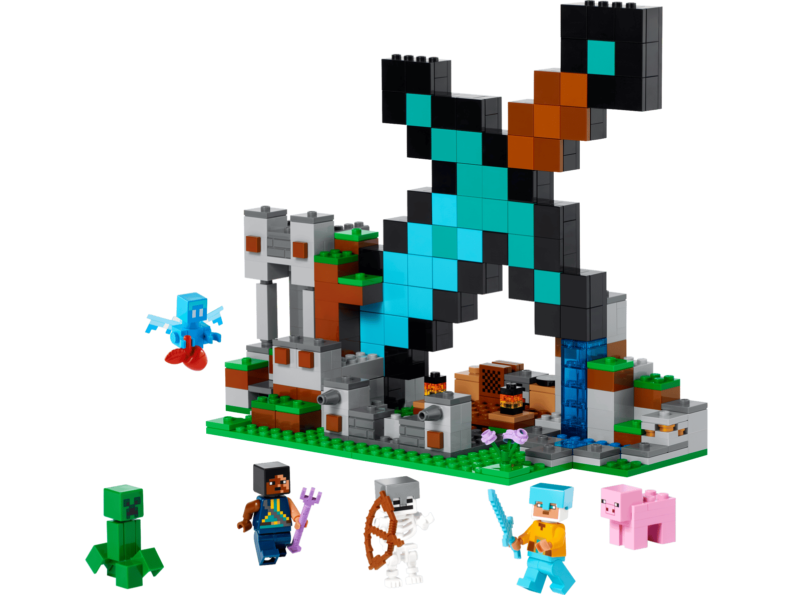 LEGO Minecraft The Sword Outpost Set (21244)