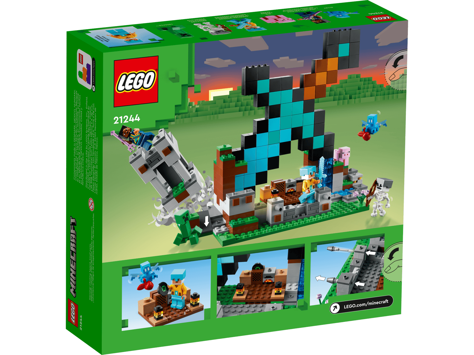 LEGO Minecraft The Sword Outpost Set (21244)