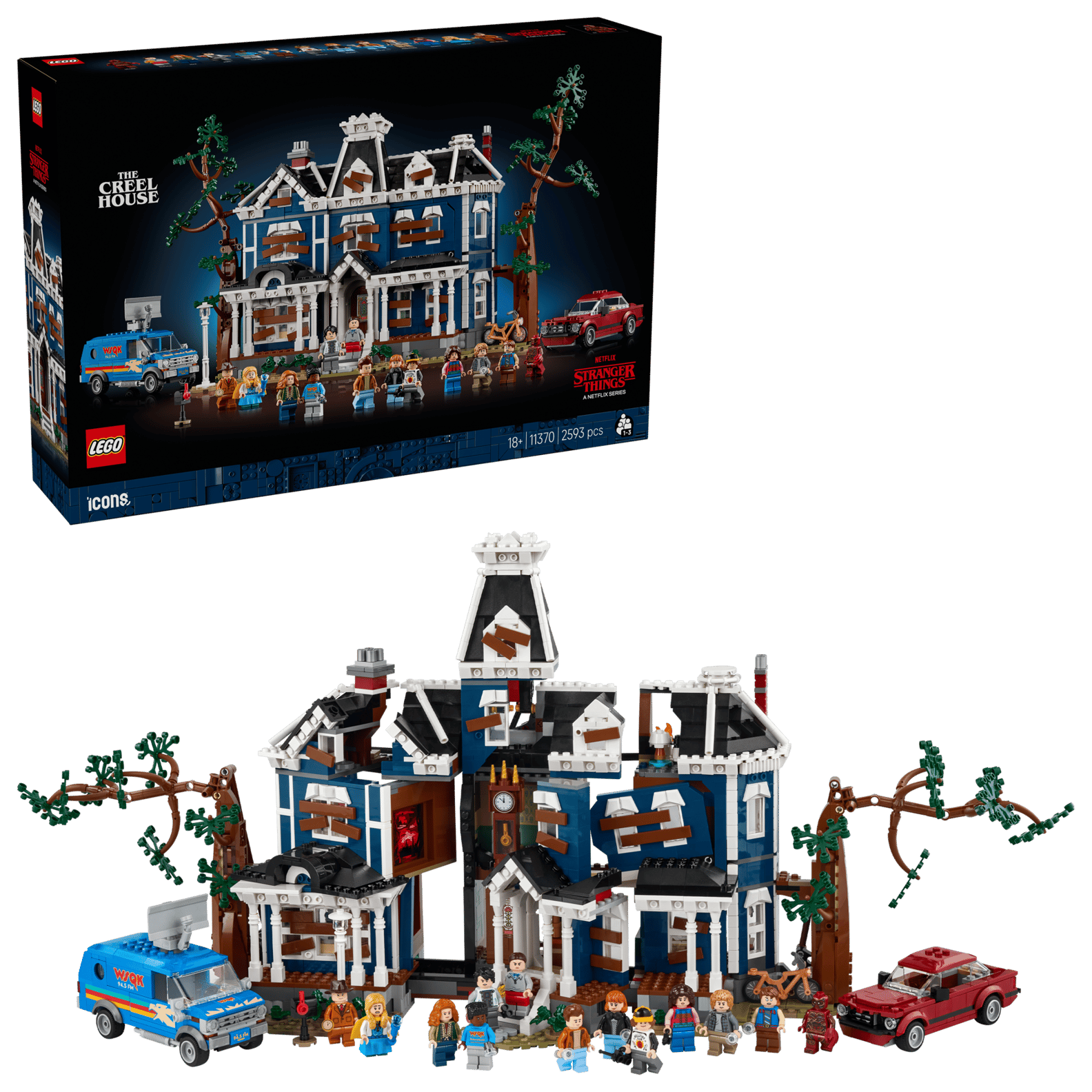 LEGO Icons Stranger Things The Creel House Set (11370)