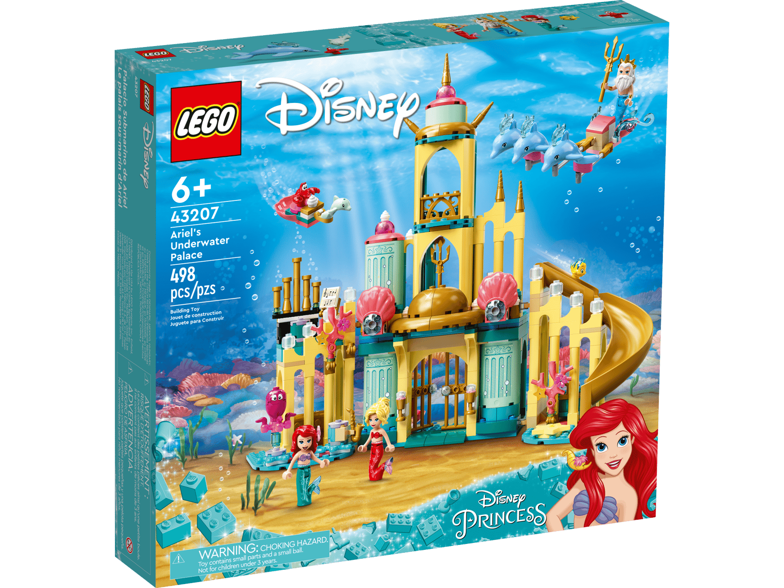 LEGO Disney Ariel’s Underwater Palace Set (43207)