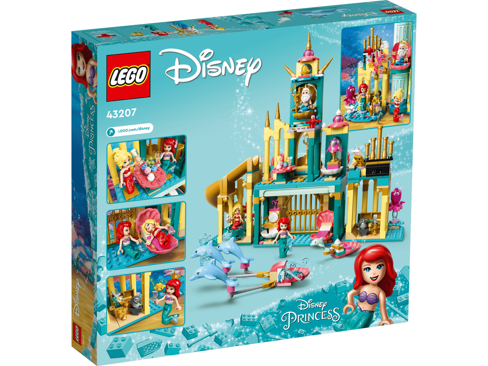 LEGO Disney Ariel’s Underwater Palace Set (43207)