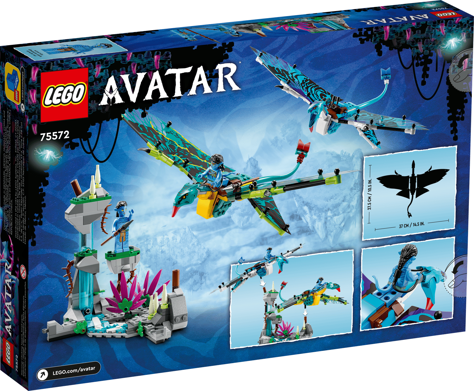 LEGO Avatar Jake & Neytiri’s First Banshee Flight Set (75572)