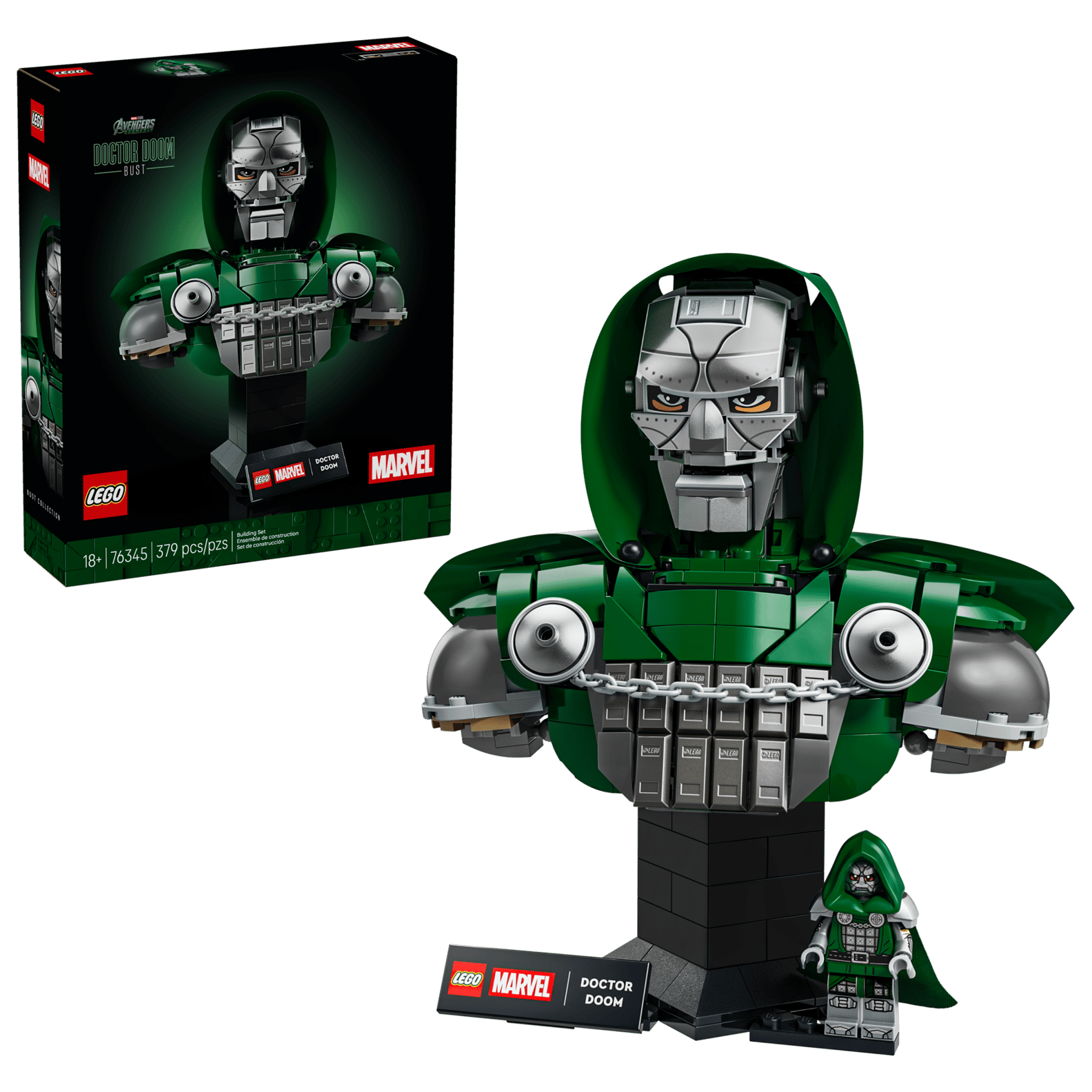 LEGO Marvel Doctor Doom Bust Set (76345)