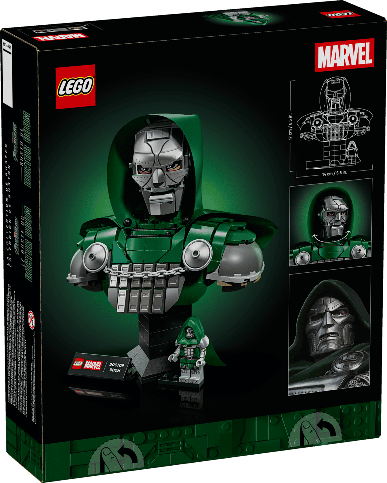 LEGO Marvel Doctor Doom Bust Set (76345)