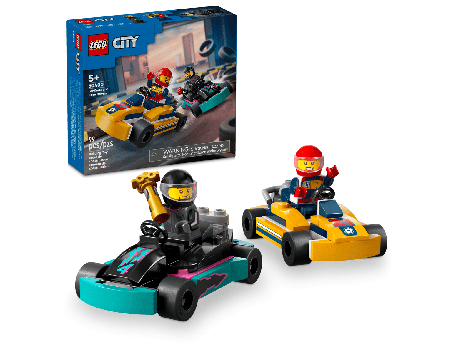 LEGO City Go-Karts and Race Drivers Set (60400)