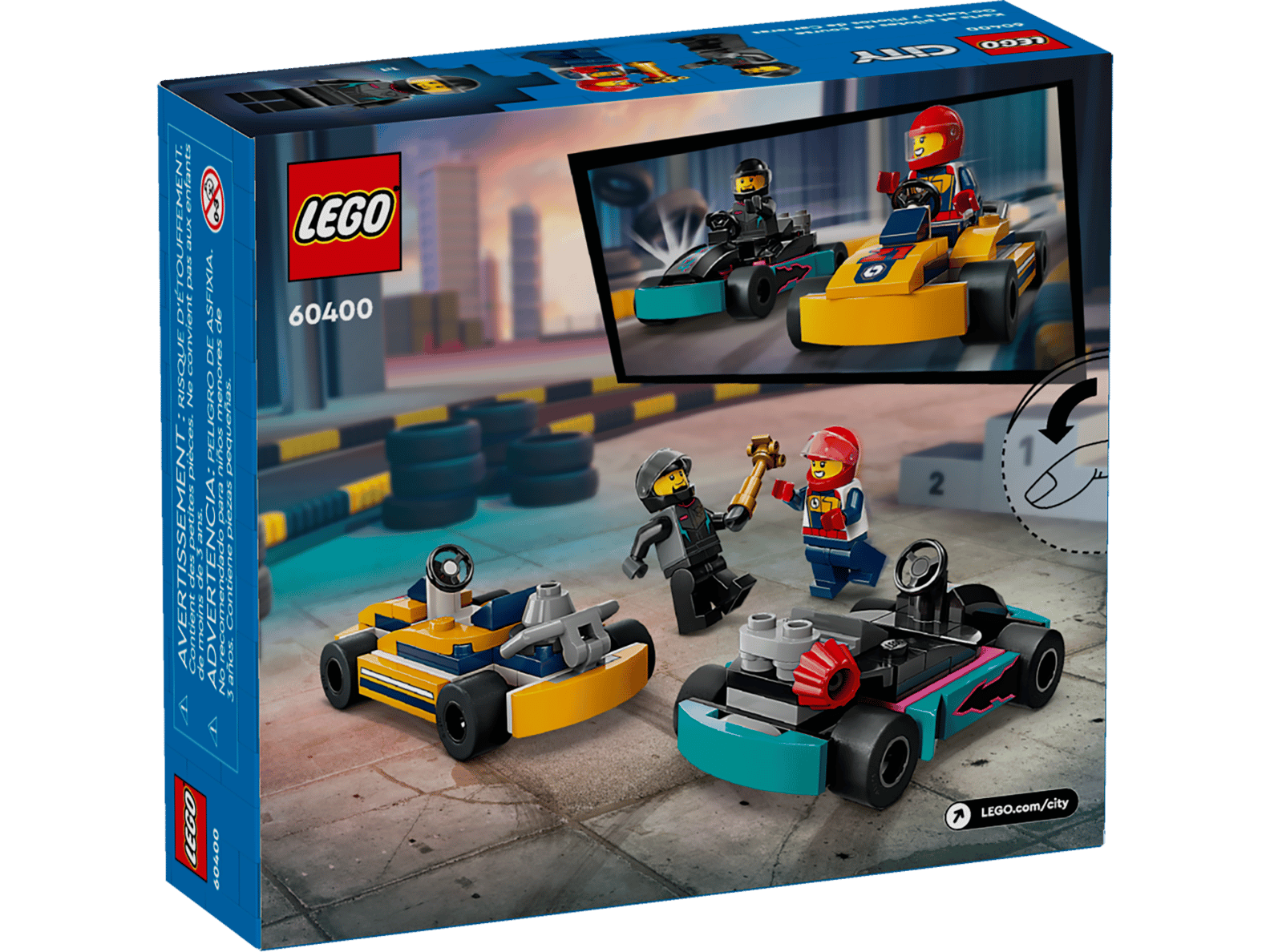 LEGO City Go-Karts and Race Drivers Set (60400)