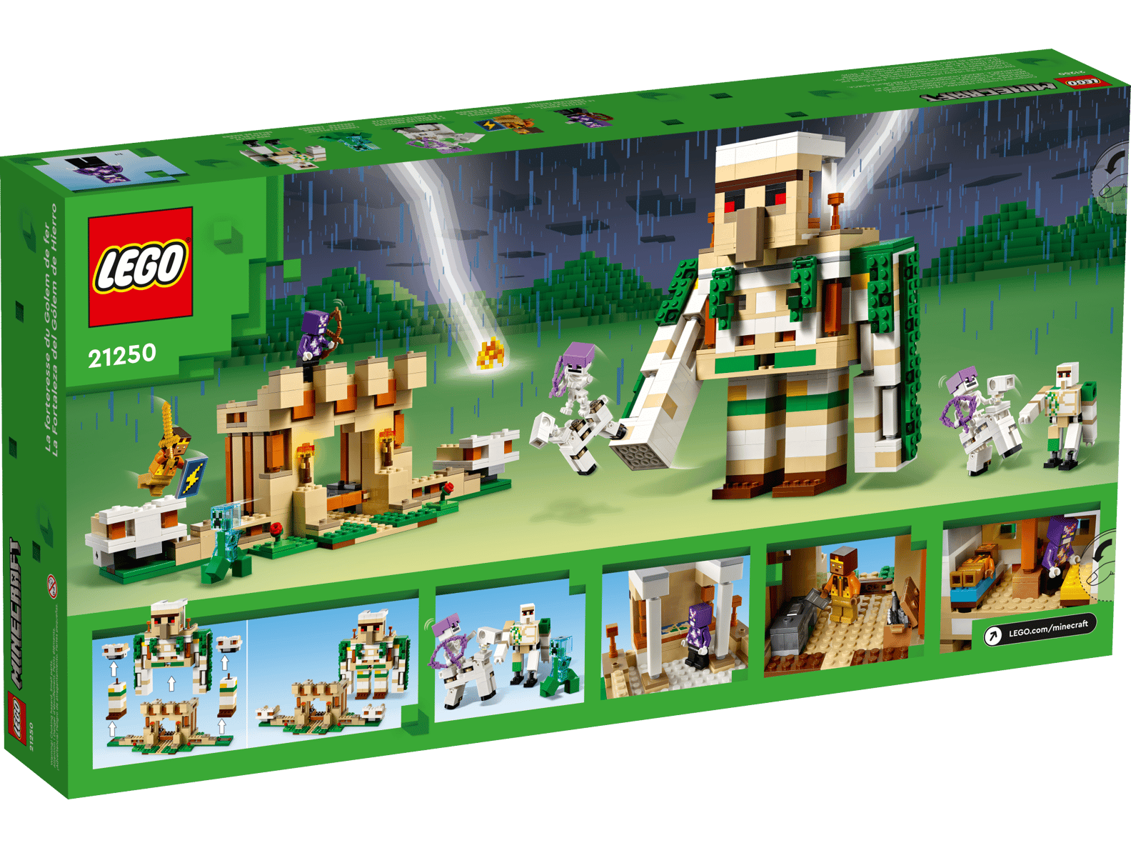 LEGO Minecraft The Iron Golem Fortress Set (21250)