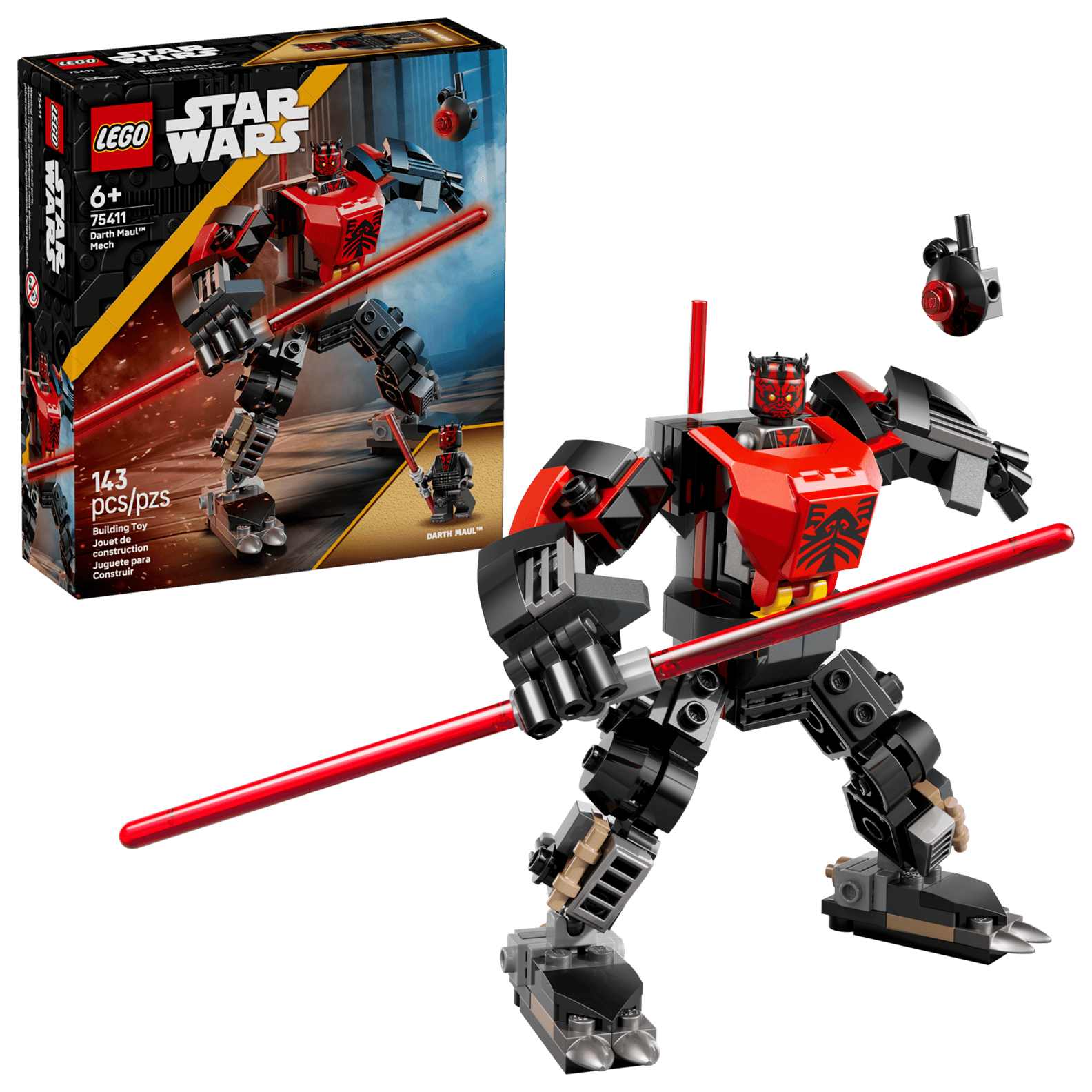 LEGO Star Wars Darth Maul Mech Set (75411)