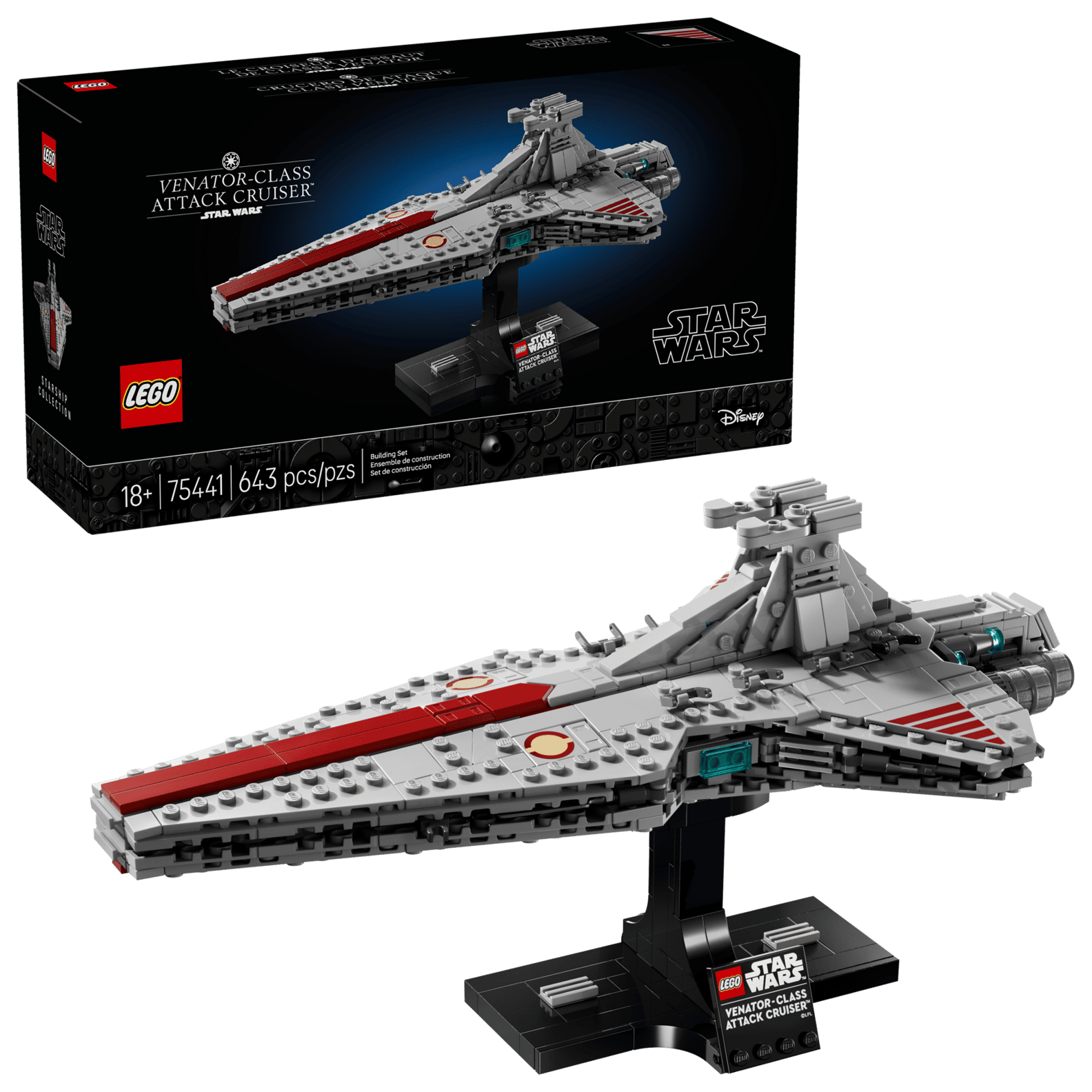 LEGO Star Wars Venator-Class Attack Cruiser Set (75441)