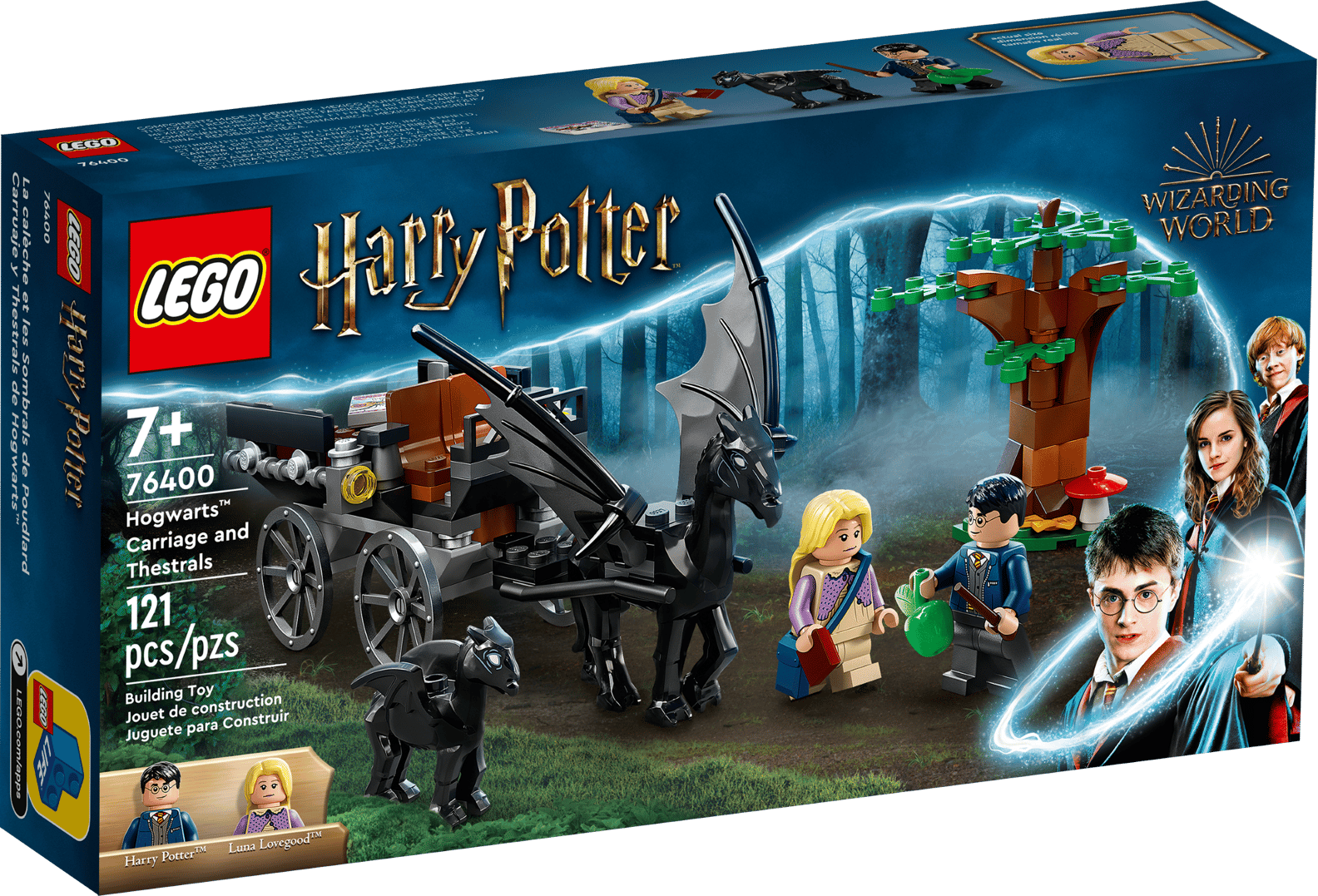 LEGO Harry Potter Hogwarts Carriage and Thestrals Set (76400)