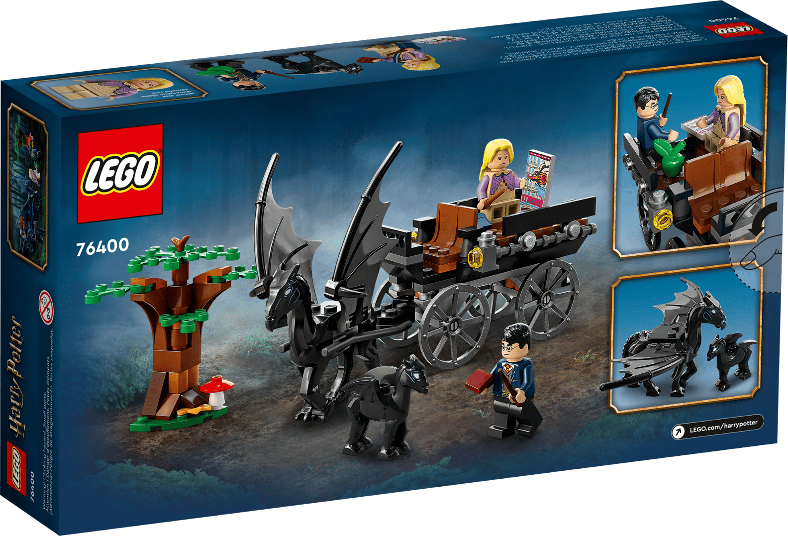 LEGO Harry Potter Hogwarts Carriage and Thestrals Set (76400)