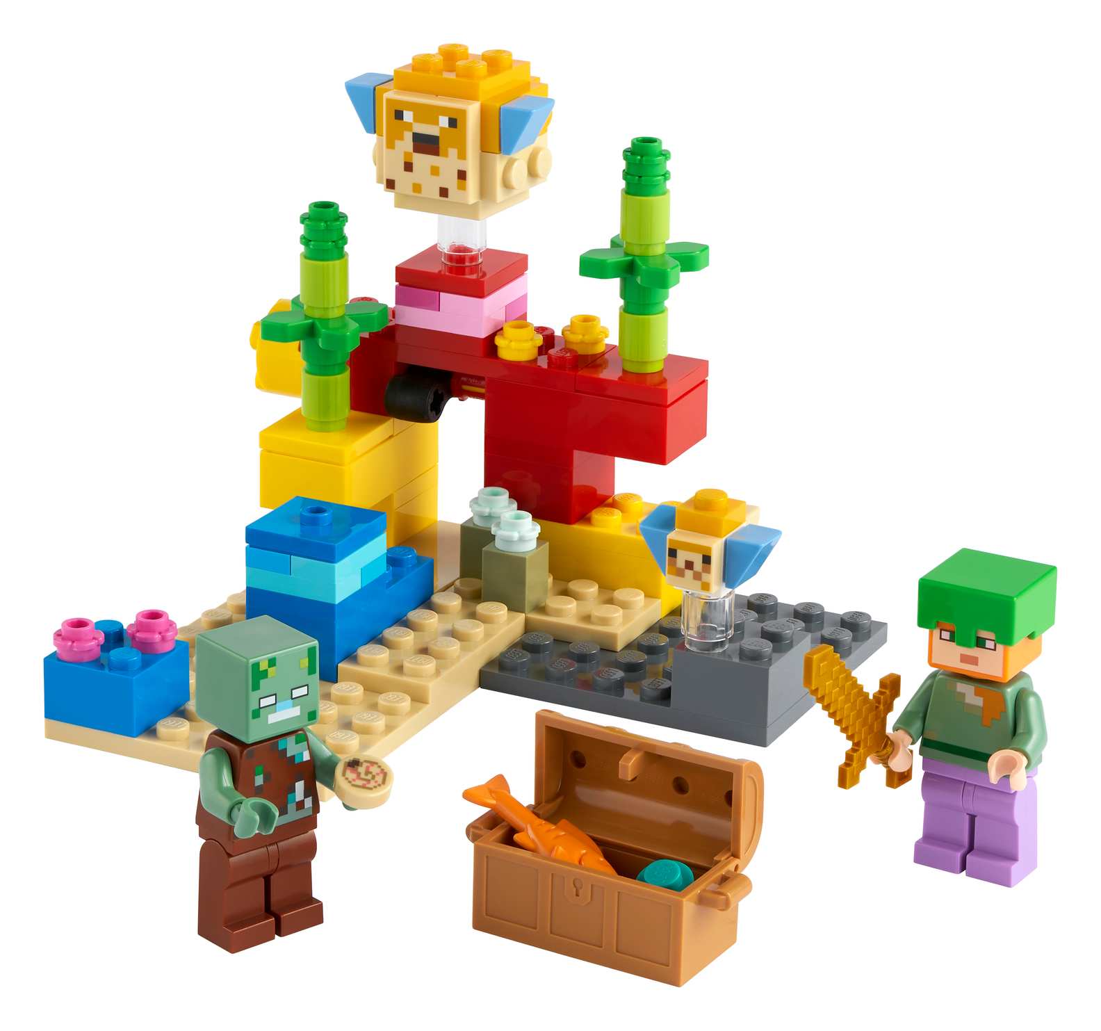 LEGO Minecraft The Coral Reef Set (21164)