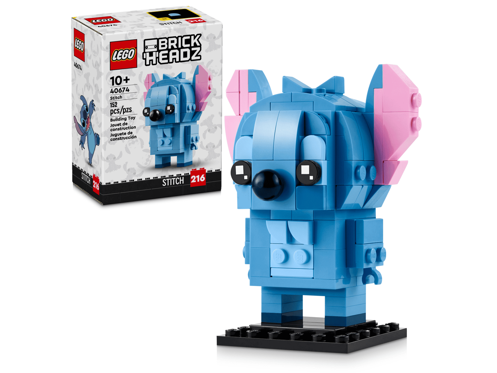 LEGO Disney Stitch BrickHeadz Set (40674)