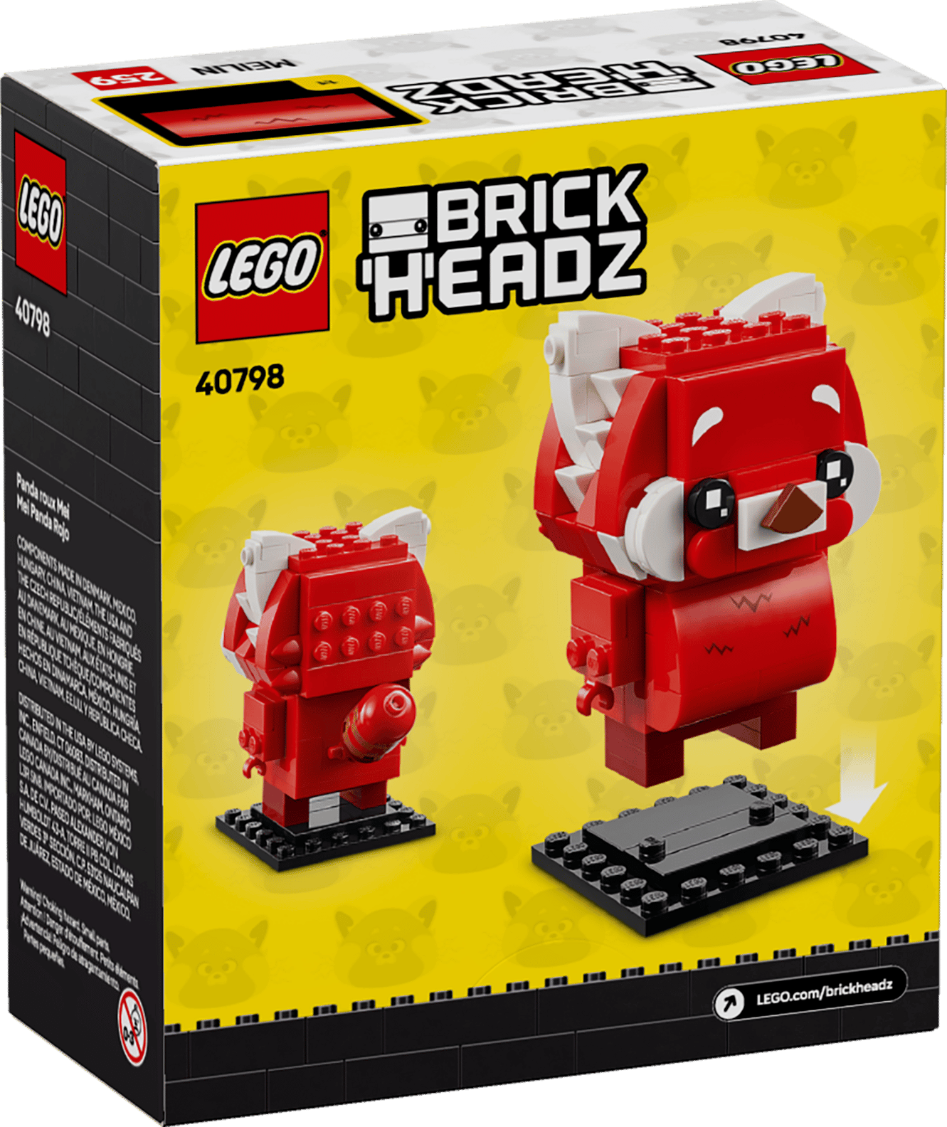 LEGO Disney Red Panda Mei BrickHeadz Set (40798)