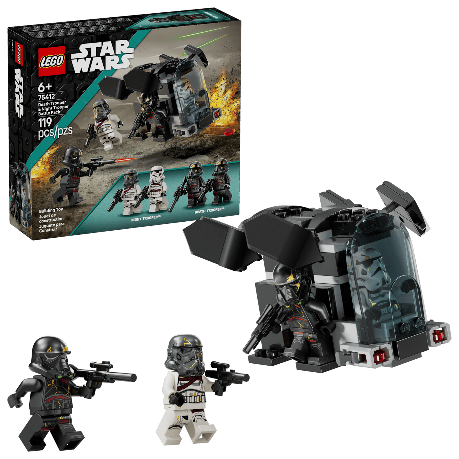 LEGO Star Wars Death Trooper & Night Trooper Battle Pack Set (75412)