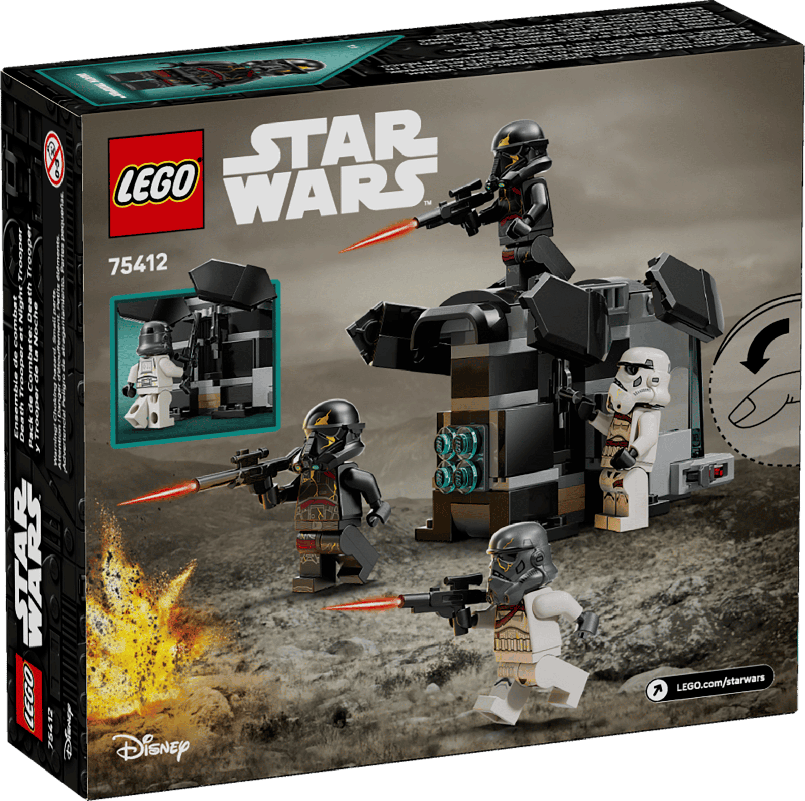 LEGO Star Wars Death Trooper & Night Trooper Battle Pack Set (75412)
