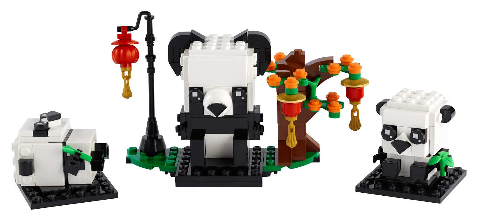LEGO Chinese New Year Pandas BrickHeadz Set (40466)