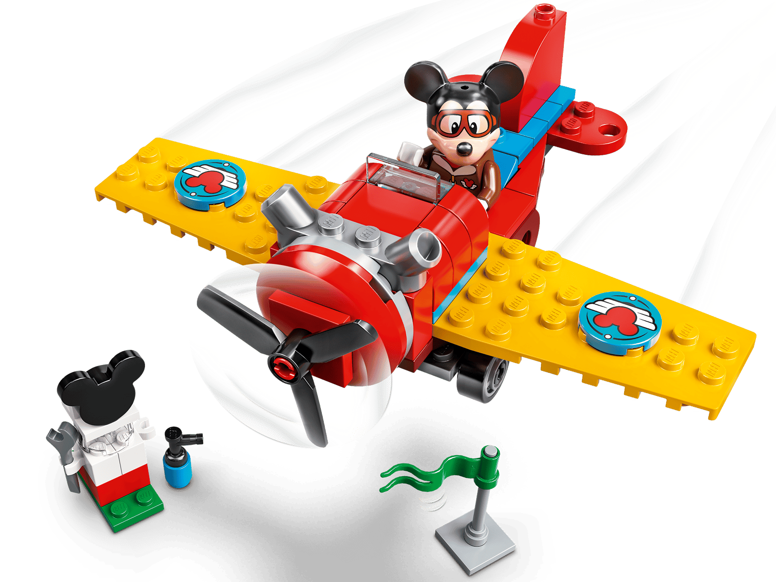 LEGO Disney Mickey Mouse’s Propeller Plane Set (10772)