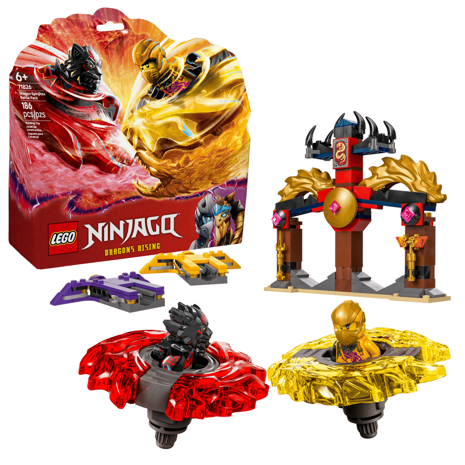 LEGO Ninjago Dragon Spinjitzu Battle Pack Set (71826)