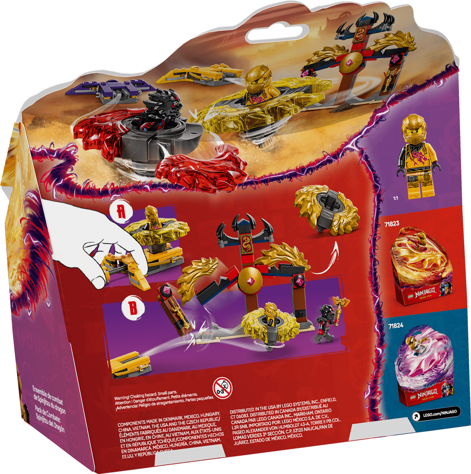 LEGO Ninjago Dragon Spinjitzu Battle Pack Set (71826)