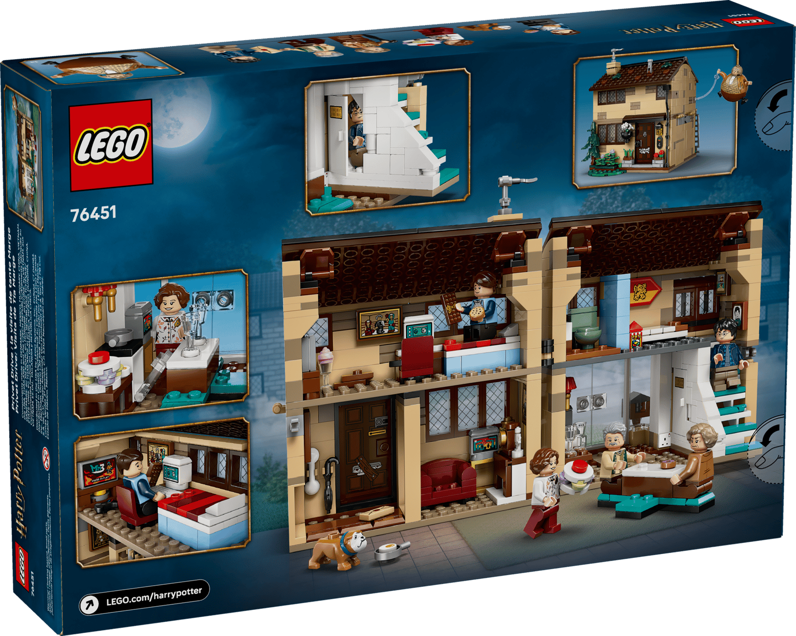 LEGO Harry Potter Privet Drive: Aunt Marge’s Visit Set (76451)