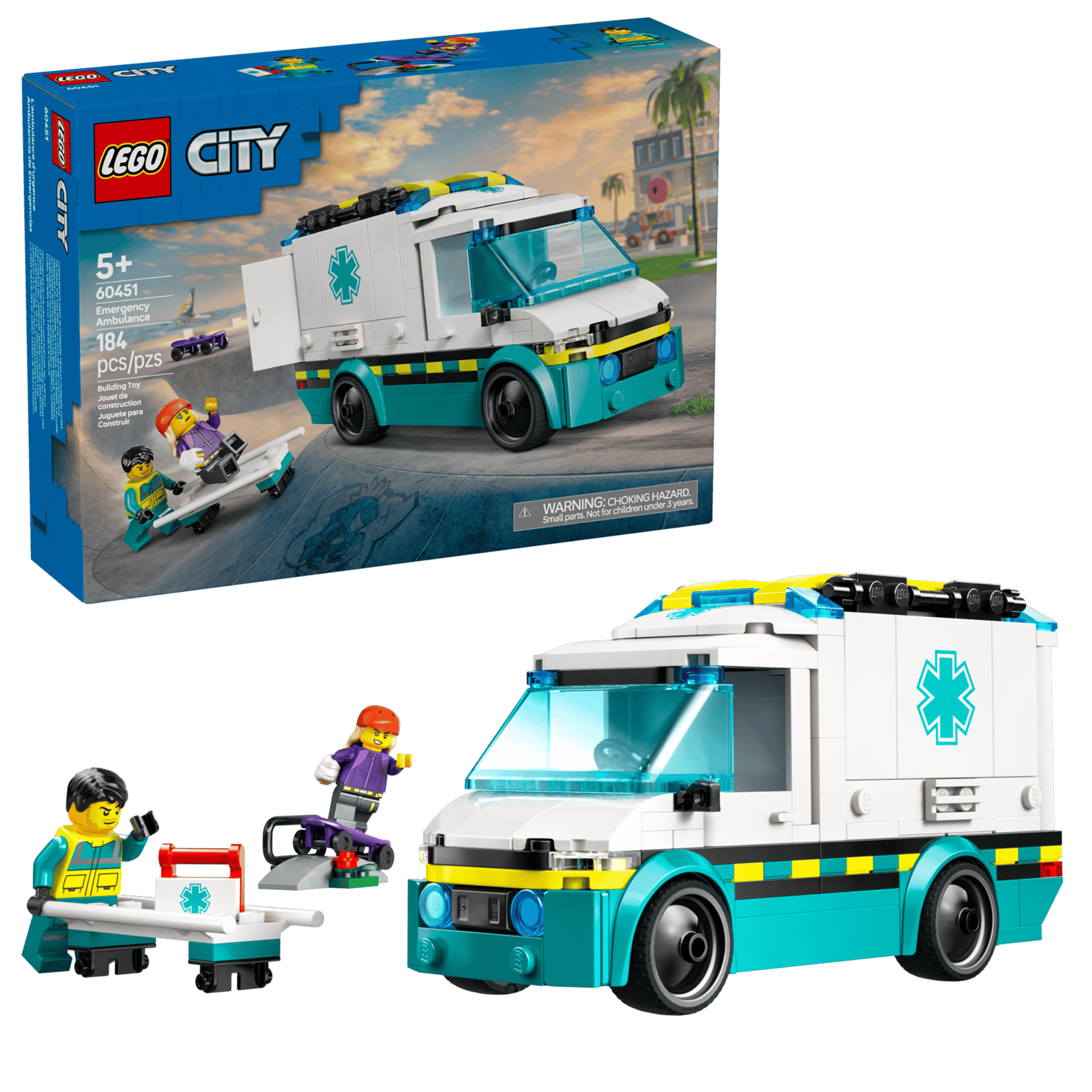 LEGO City Emergency Ambulance Set (60451)