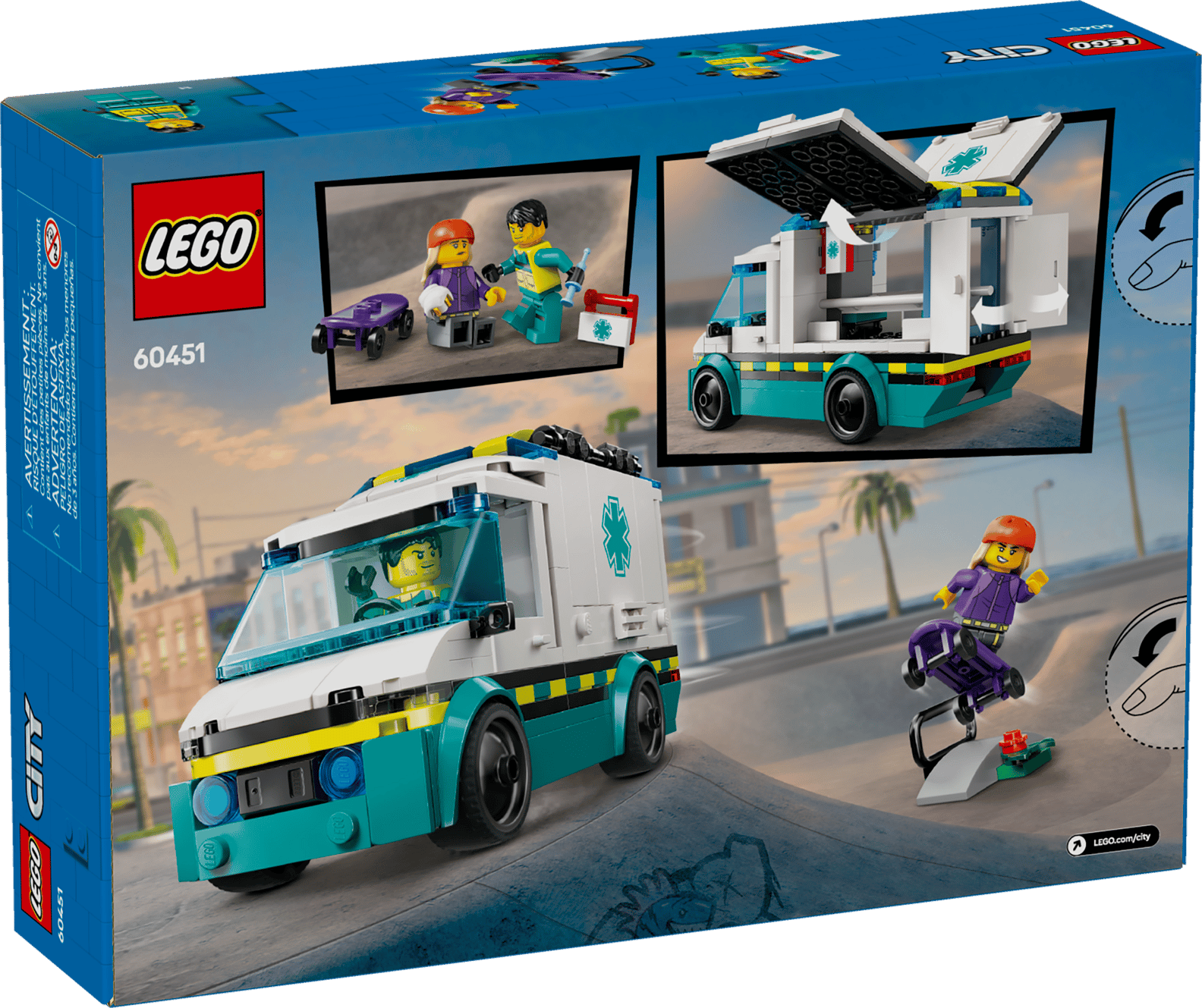 LEGO City Emergency Ambulance Set (60451)