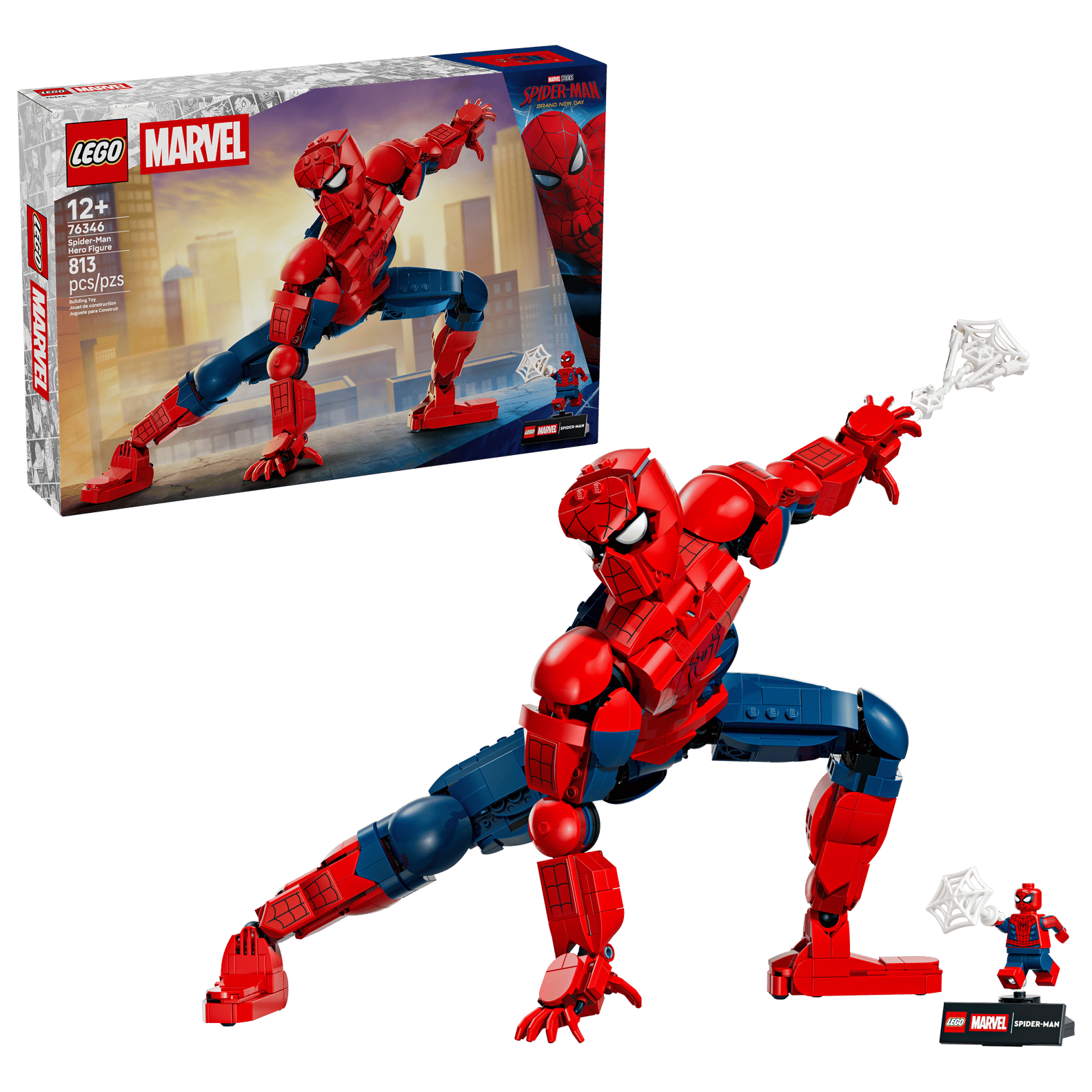 LEGO Marvel Spider-Man Hero Figure Set (76346)