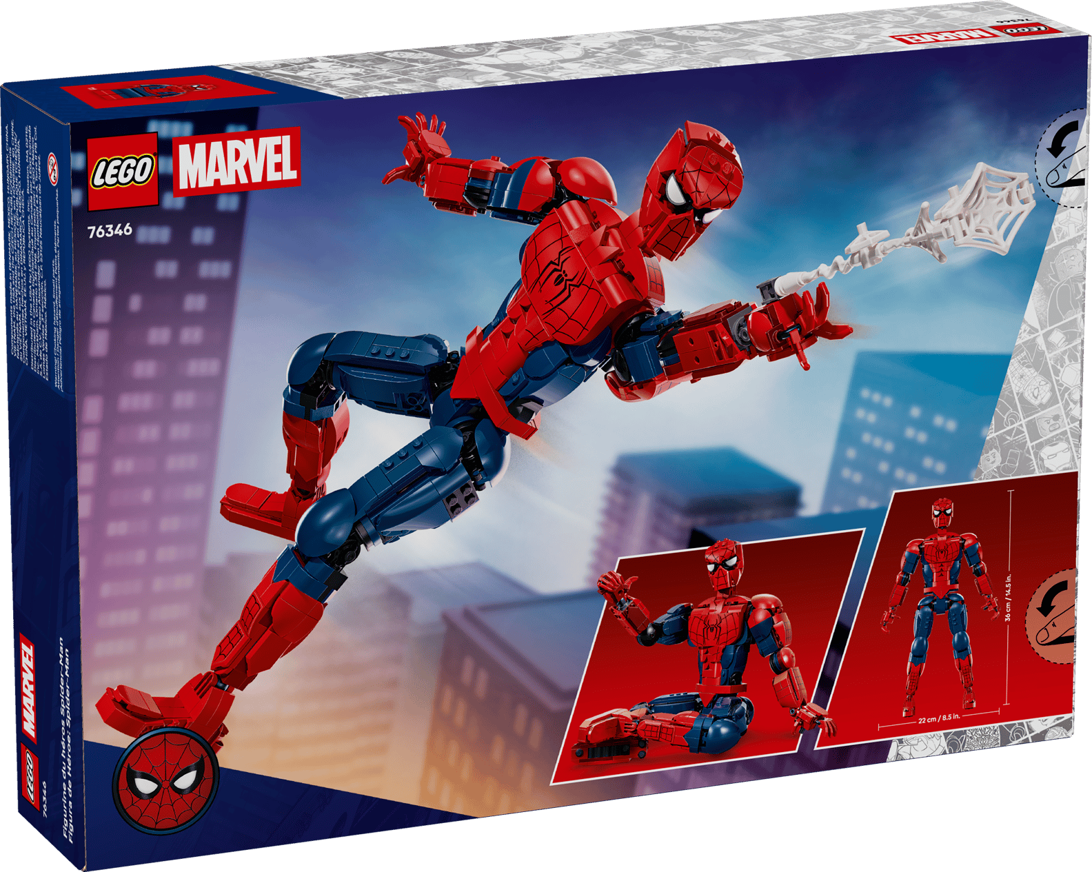 LEGO Marvel Spider-Man Hero Figure Set (76346)