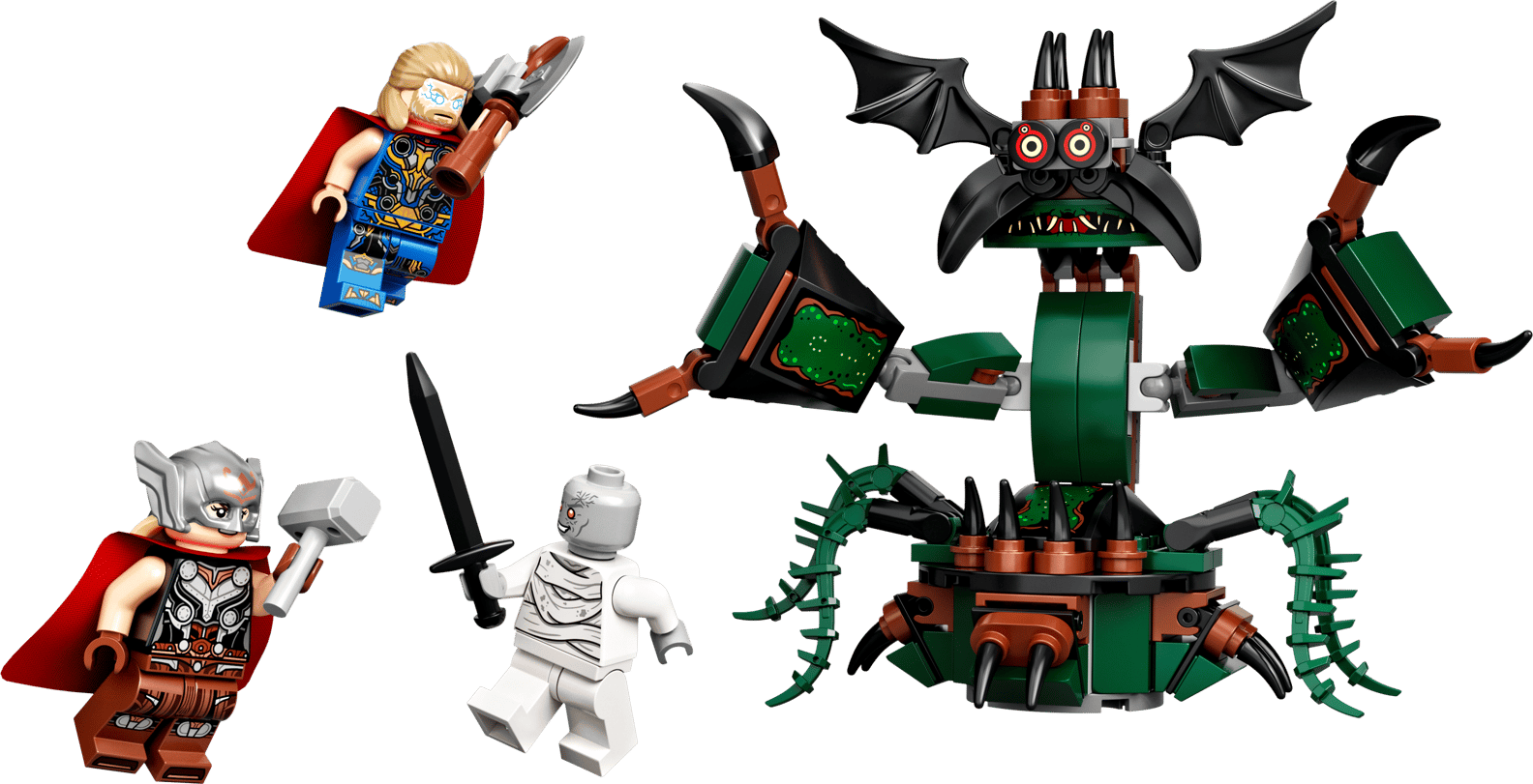 LEGO Marvel Attack on New Asgard Set (76207)