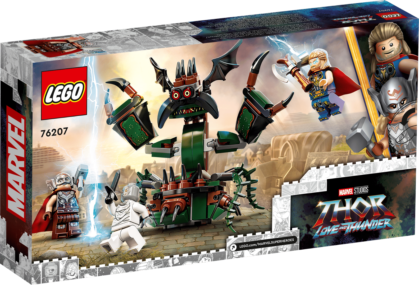 LEGO Marvel Attack on New Asgard Set (76207)