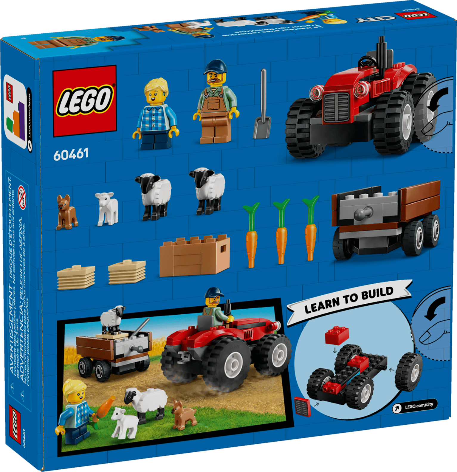 LEGO City Tractor with Trailer Set (60461)