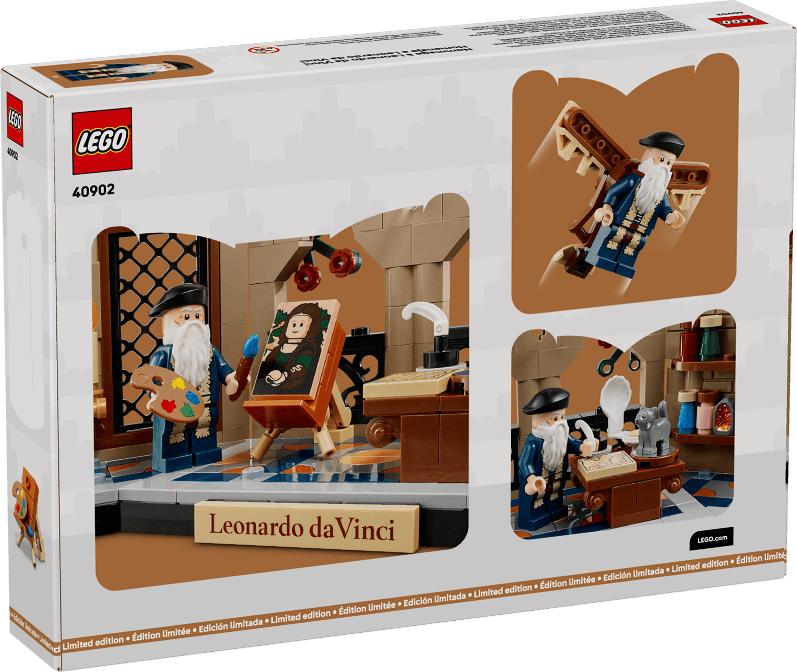 LEGO Tribute to Leonardo da Vinci GWP Set (40902)